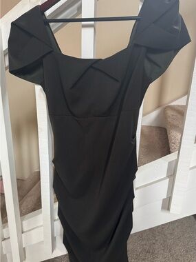 Nicole Miller Black Off-Shoulder Women’s Dress Size 8